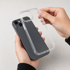 144 Pieces Phone Cases for 13-Series Smartphone, Crystal Clear Cover with Raised Camera Frame