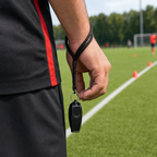 96 Pieces Sports Whistles with Lanyard, Pealess Design, Black, 1 Piece