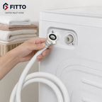 96 Pieces Washing Machine Water Inlet Hose, 1.5 m, White, 1 Piece
