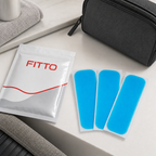 144 Pieces Cooling Patches, Blue, 4 × 11 cm, 3 Pieces