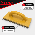 120 Pieces Wooden Plastering Finishing Trowels, 28 x 15 cm, 1 Piece