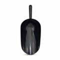 96 Pieces Ice Scoop, Black Painted Aluminium Scoop with Round Edge, Long Handle, 35 cm