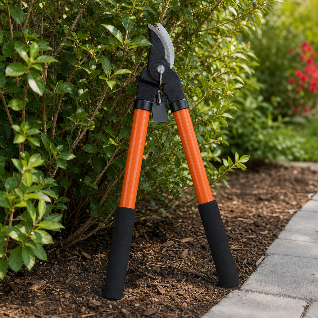 96 Pieces Long-Handle Bypass Lopper, 40 cm, Orange and Black, 1 Piece
