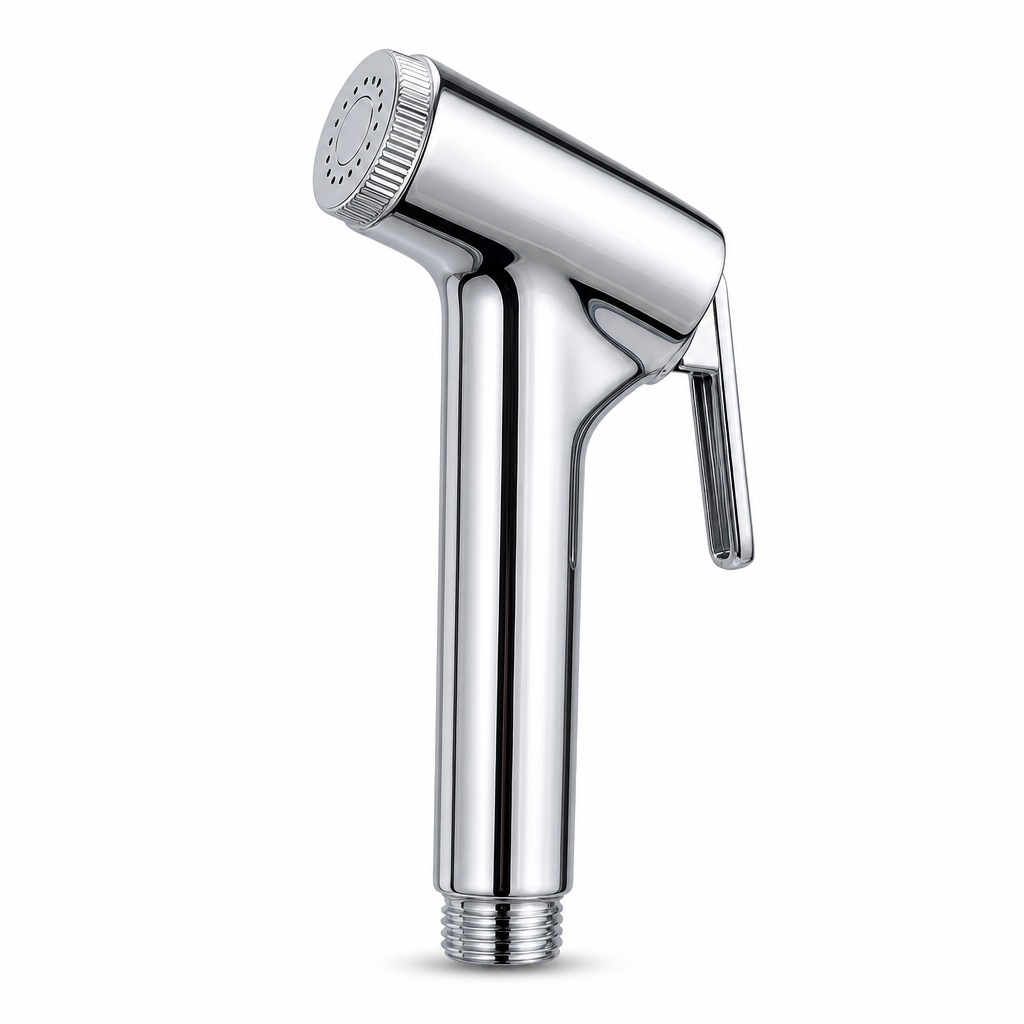 120 Pieces Handheld Bidet Sprayer Shattaf Head, 12 cm, Chrome, 1 Piece