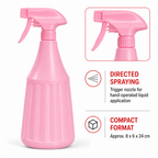 240 Pieces Plastic Spray Bottle with Trigger Nozzle, Pink, 24 cm