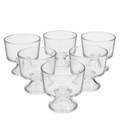 96 Pieces Glass Tea Cups Set, 145 ml Clear Drinkwares, 6 Pieces