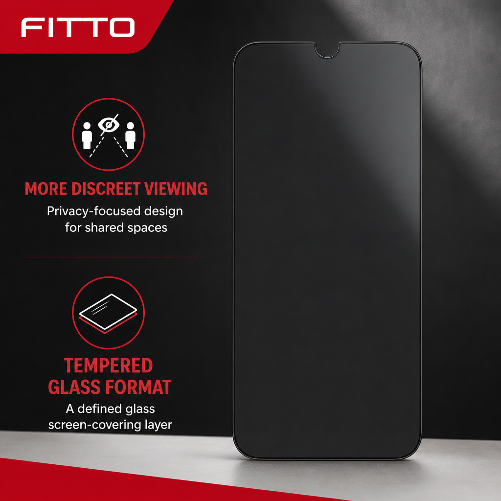 120 Pieces 360-Degree Privacy Tempered Glass Screen Protectors for 17 Pro Max, Black