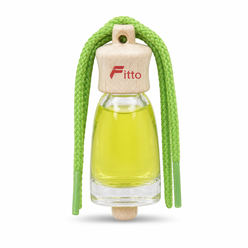 96 Pieces Car Air Fresheners Wood Hanging Lemon Scent for Vehicle Interiors