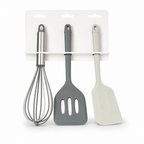 72 Pieces Mini Baking Utensil Set, 3-Piece Whisk, Turner and Spatula Set