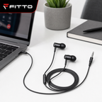 240 Pieces Wired Stereo Headset with Inline Microphone, 3.5mm AUX Connector, Single Unit