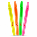 72 Pieces Retractable Highlighter Markers, Assorted Neon Colours, 4-Pack