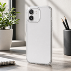 144 Pieces Crystal Clear Phone Cases with Raised Camera Frame for A56, Transparent Slim Cover