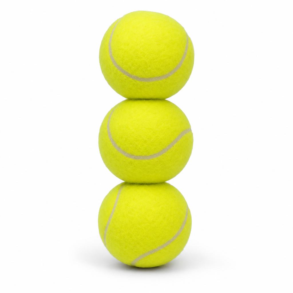 120 Pieces Tennis Balls, Yellow, 3 Pieces