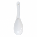144 Pieces Melamine Serving Spoon, 21 cm, White, 1 Piece