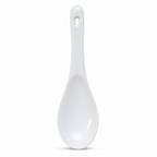 144 Pieces Melamine Serving Spoon, 21 cm, White, 1 Piece