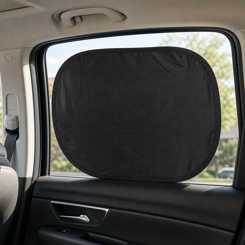 120 Pieces Foldable Car Window Sun Shade, 44 x 36 cm, Black