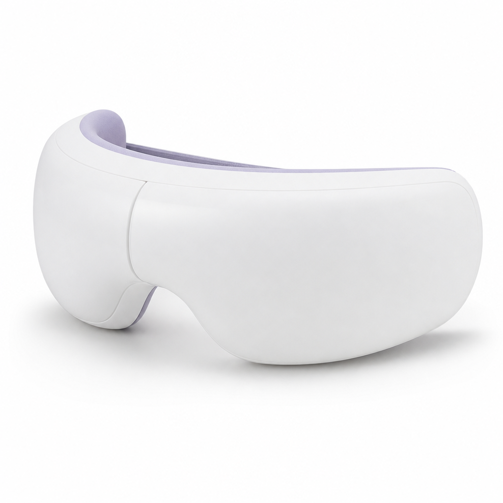 48 Pieces Heated Eye Massagers with Heat Function, White, 1 Piece
