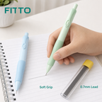 120 Pieces Mechanical Pencils with 0.7mm Lead Refill and Soft Grip, 2-Pack for Writing, Sketching and Drafting