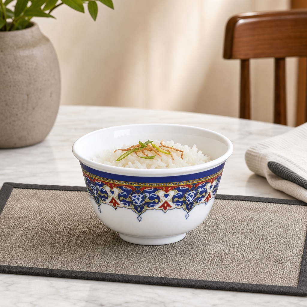 120 Pieces Melamine Rice Bowl, 4.5 Inch, Round Tablewares for Rice, Soups and Side Dishes