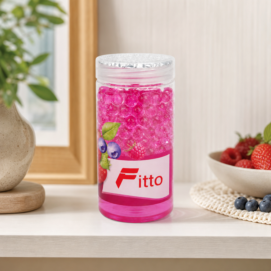 96 Pieces Jelly Bead Home Air Fresheners, Fruits, 400ml