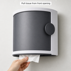 96 Pieces Wall-Mounted Tissue Dispensers, Grey and White, 1 Piece