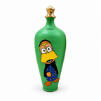 72 Pieces Decorative Bottle Coin Bank, 35 cm, Green, Single Piece