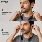 96 Pieces Sports Wireless Neckband Earphones with 60H Playtime