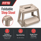 72 Pieces Foldable Plastic Step Stool, Assorted Colour, 35 x 29 x 28 cm, 1 Piece