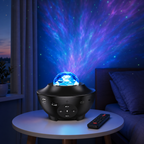 72 Pieces Galaxy Star Projector with Remote Control, RGB Lighting, Black, 1 Unit