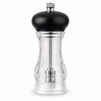 120 Pieces Manual Spice Grinder, Clear and Black, Single Piece