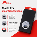 144 Pieces USB 3.1 Type-C Data Cable for Mobile Phone and Tablet, 1 Piece