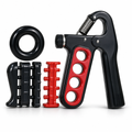 96 Pieces Adjustable Hand Grip Strengtheners Set for Hand, Wrist and Forearm Training