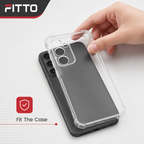 240 Pieces Clear Anti-Burst Protective Phone Cases with Reinforced Corners for A35