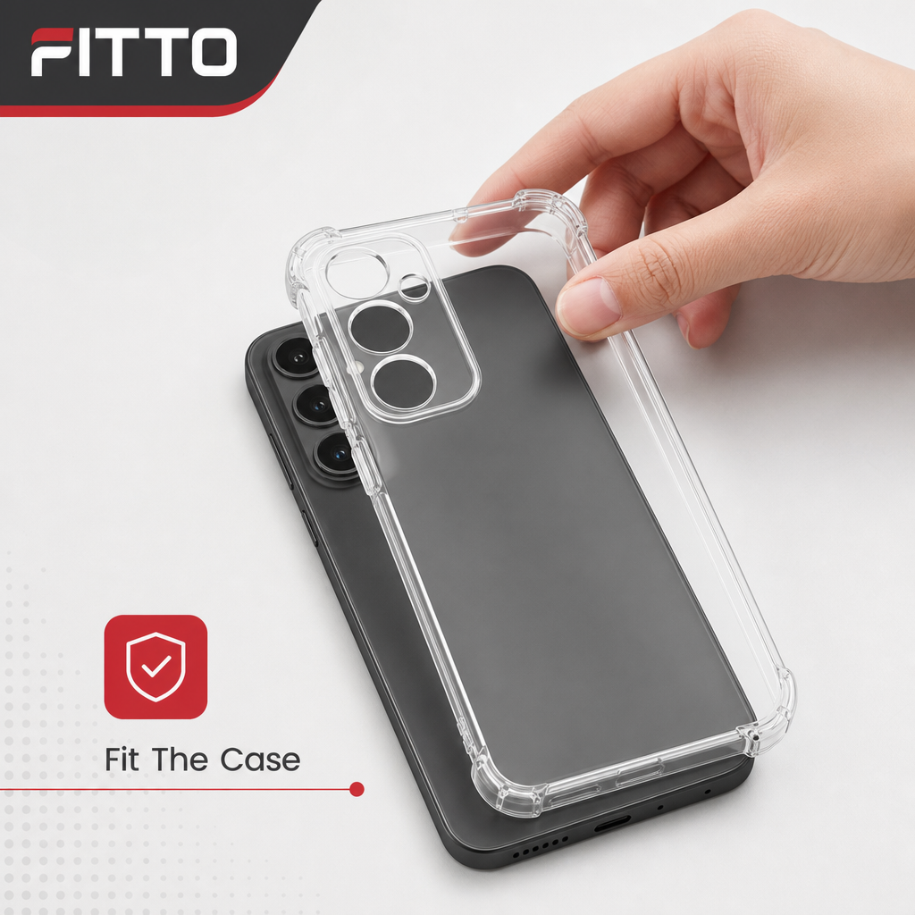 240 Pieces Clear Anti-Burst Protective Phone Cases with Reinforced Corners for A35