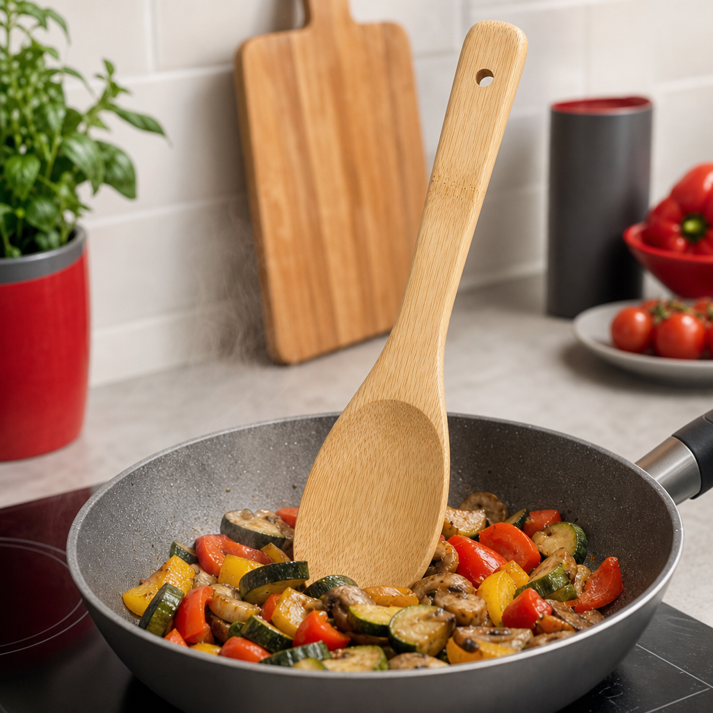 240 Pieces Wooden Basting Spoon, 28 cm, 1 Piece