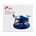 96 Pieces Car Air Fresheners Solar Plane Fragrance Diffuser Blue 1 Piece