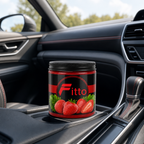 120 Pieces Jelly Air Freshener, Strawberry Scent, 1 Piece, 9 cm