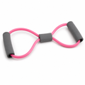 96 Pieces Resistance Bands with Foam Handles, Small Pink Expander for Home Workout and Strength Training