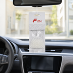 96 Pieces Prestige Bag Car Air Fresheners, Hanging Silver Scent Accessory for Vehicle Interior, 1 Piece
