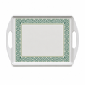 72 Pieces Rectangular Serving Trays with Double Handles, 20 Inch