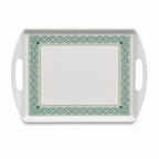 72 Pieces Rectangular Serving Trays with Double Handles, 20 Inch