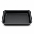 96 Pieces Black Rectangular Carbon Steel Non-Stick Cake Mold 37 × 25 × 5 cm, 1 Piece