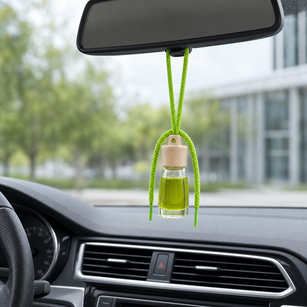 96 Pieces Wood Car Air Fresheners, Hanging New Car Scent, 1 Piece