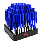 72 Pieces Retractable Gel Pens 0.7mm, Blue Ink, 100 Pieces