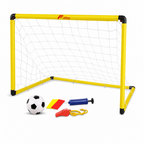48 Pieces Football Goal Sets, 120 x 80 x 80 cm, with Ball, Pump and Cones