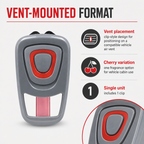 96 Pieces Car Vent Air Freshener Clip, Cherry Scent, Compact Dashboard Fragrance Accessory