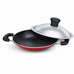 72 Pieces Non Stick Appam Pan with Lid, 1 Piece, 14 x 12 x 10 cm