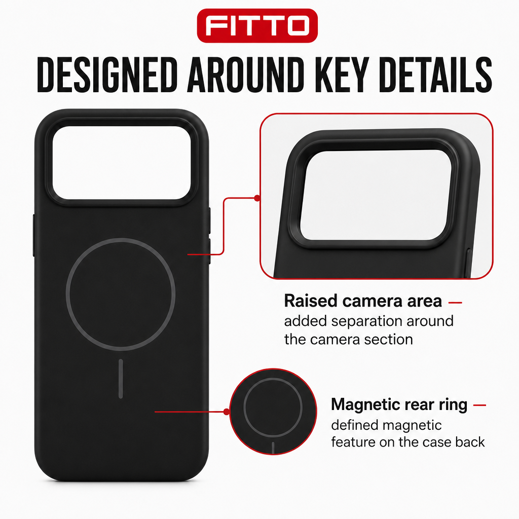 120 Pieces Silicone Magnetic Phone Cases with Raised Camera Protection, Black, for 15 Pro Max