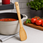 240 Pieces Wooden Basting Spoon, 32.5 cm, Natural Wood Cooking Utensils, 1 Piece