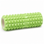 96 Pieces Textured Yoga Roller 33cm Green Cylindrical Exercise Roller